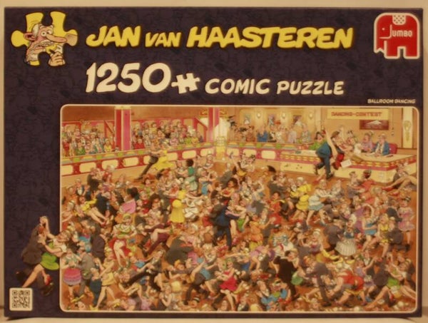 Jan van Haasteren 81452 Ballroom dancing 1250 stukjes