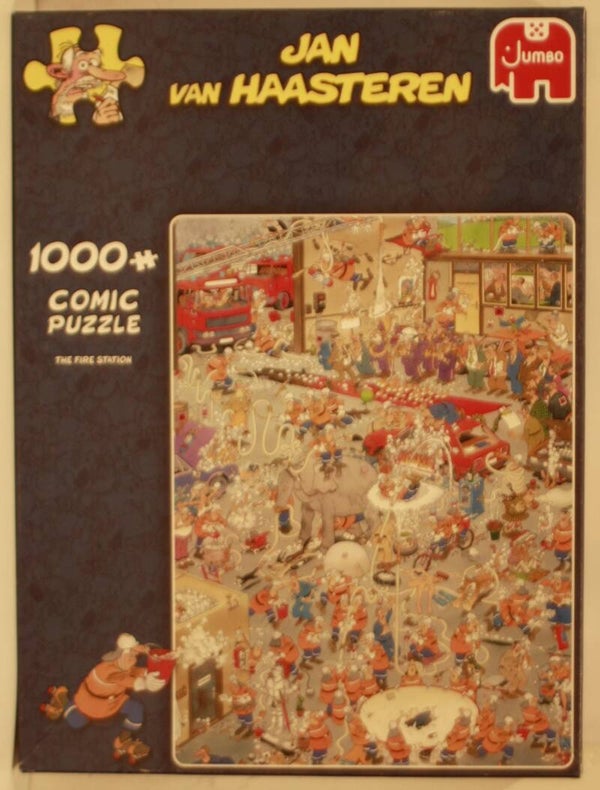 Jan van Haasteren 81453H The fire station 1000 stukjes