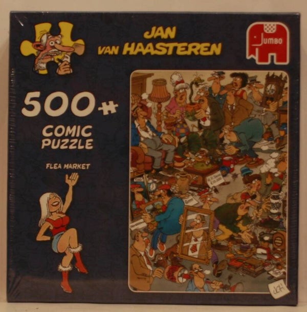 Jan van Haasteren 81723  Flea market 500 stukjes