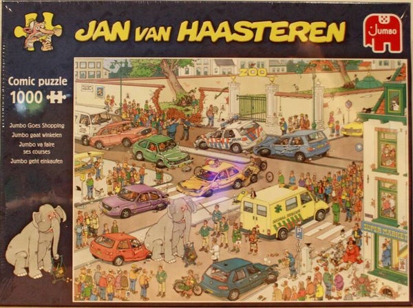 Jan Van Haasteren 20028 Jumbo gaat Winkelen 1000 st. puzzel