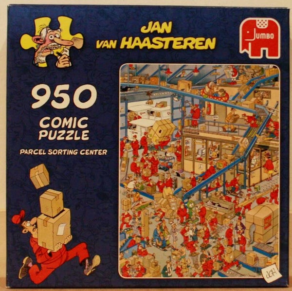 Jan Van Haasteren 81642 Parcel Sorting Center 950 st.puzzel