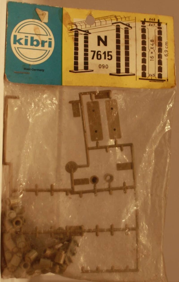 Kibri N 7615 Brugpijlers