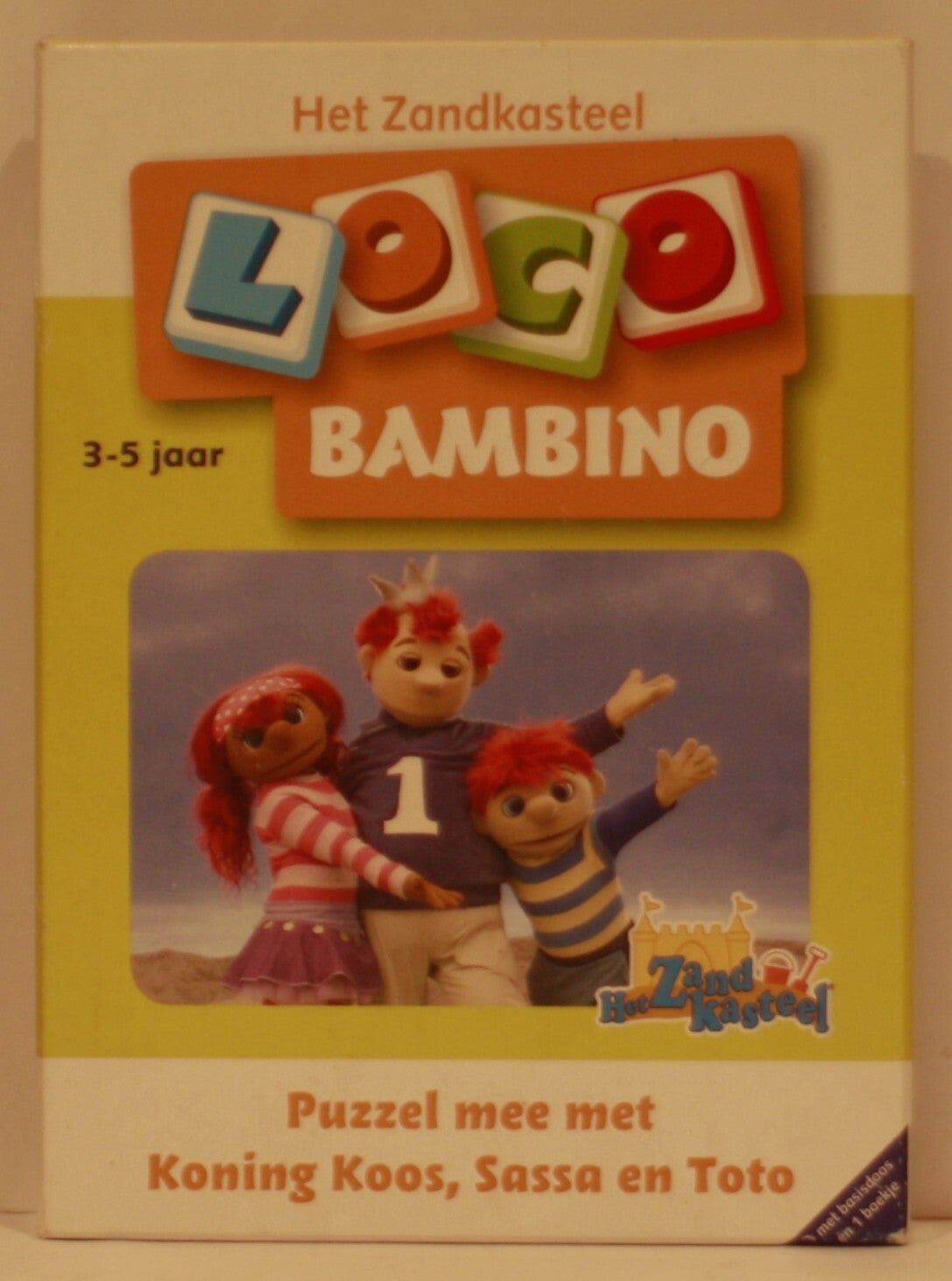 Loco Bambino startset met Puzzel mee met koning koos , sassa en toto