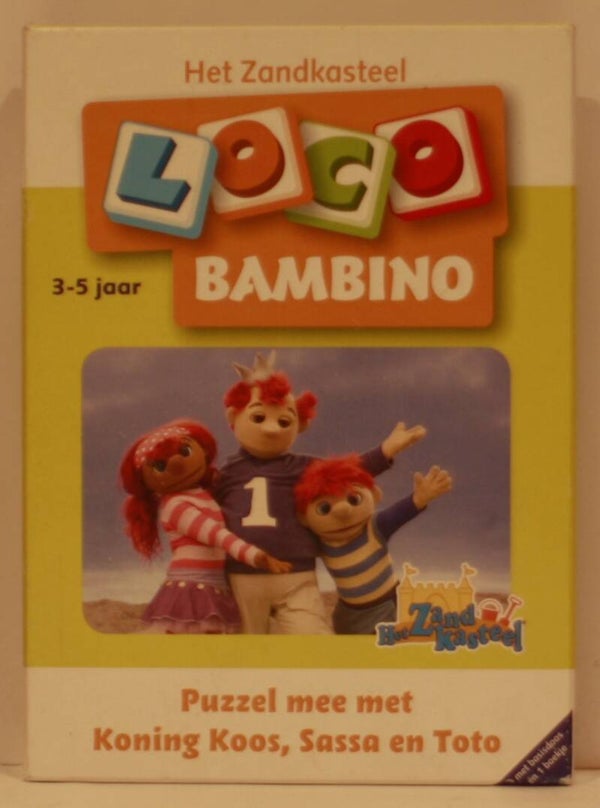 Loco Bambino startset met Puzzel mee met koning koos , sassa en toto