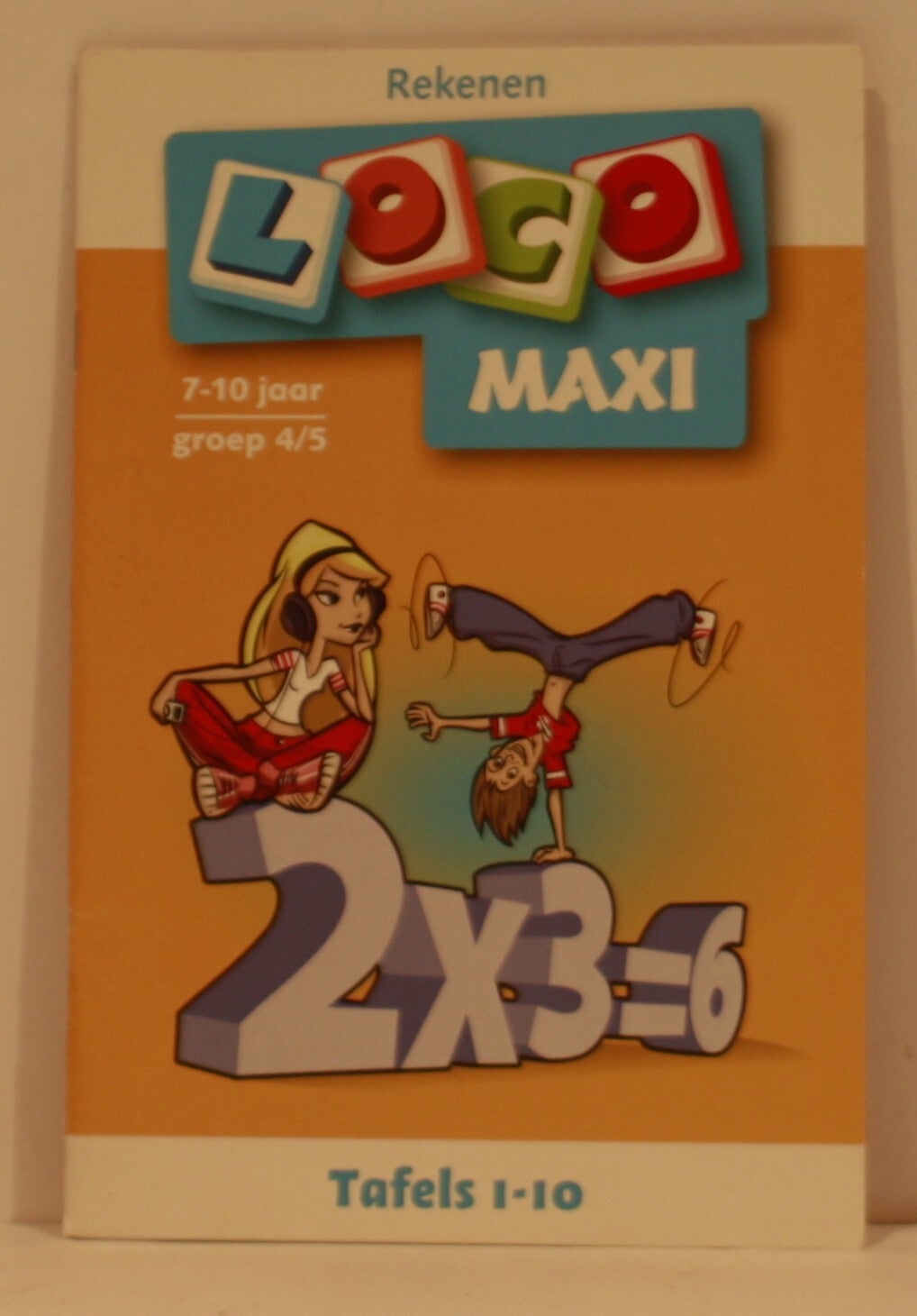 Loco maxi boekje Rekenen Tafels 1 tot 10