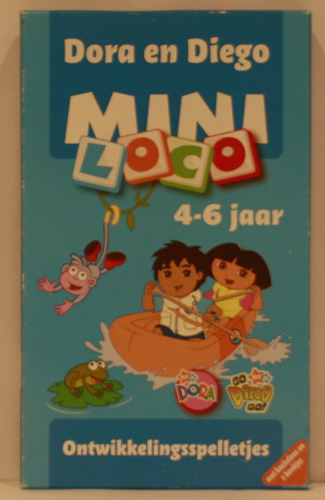 Loco mini Basisdoos ontwikkelingsspelletjes met dora en diego