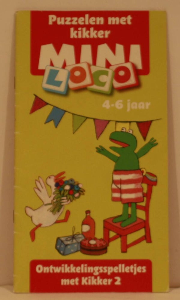 Loco mini Ontwikkelingsspelletjes met kikker 2 puzzelen met kikker