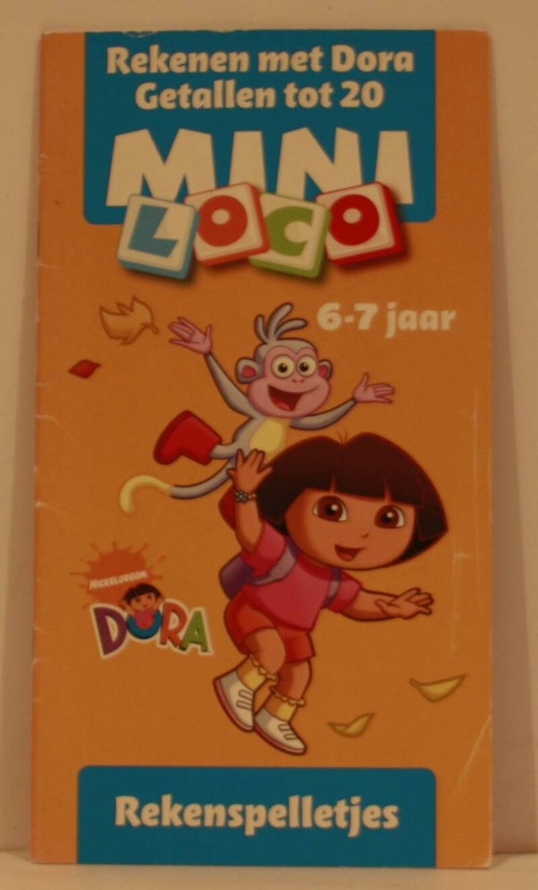 Loco mini rekenspelletjes Rekenen met Dora getallen tot 20