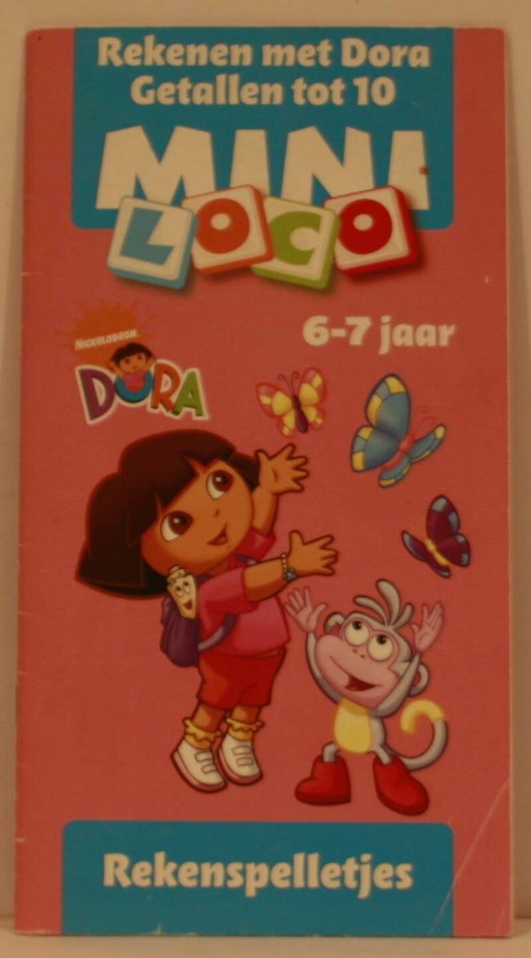 Loco mini rekenen met Dora getallen tot 10