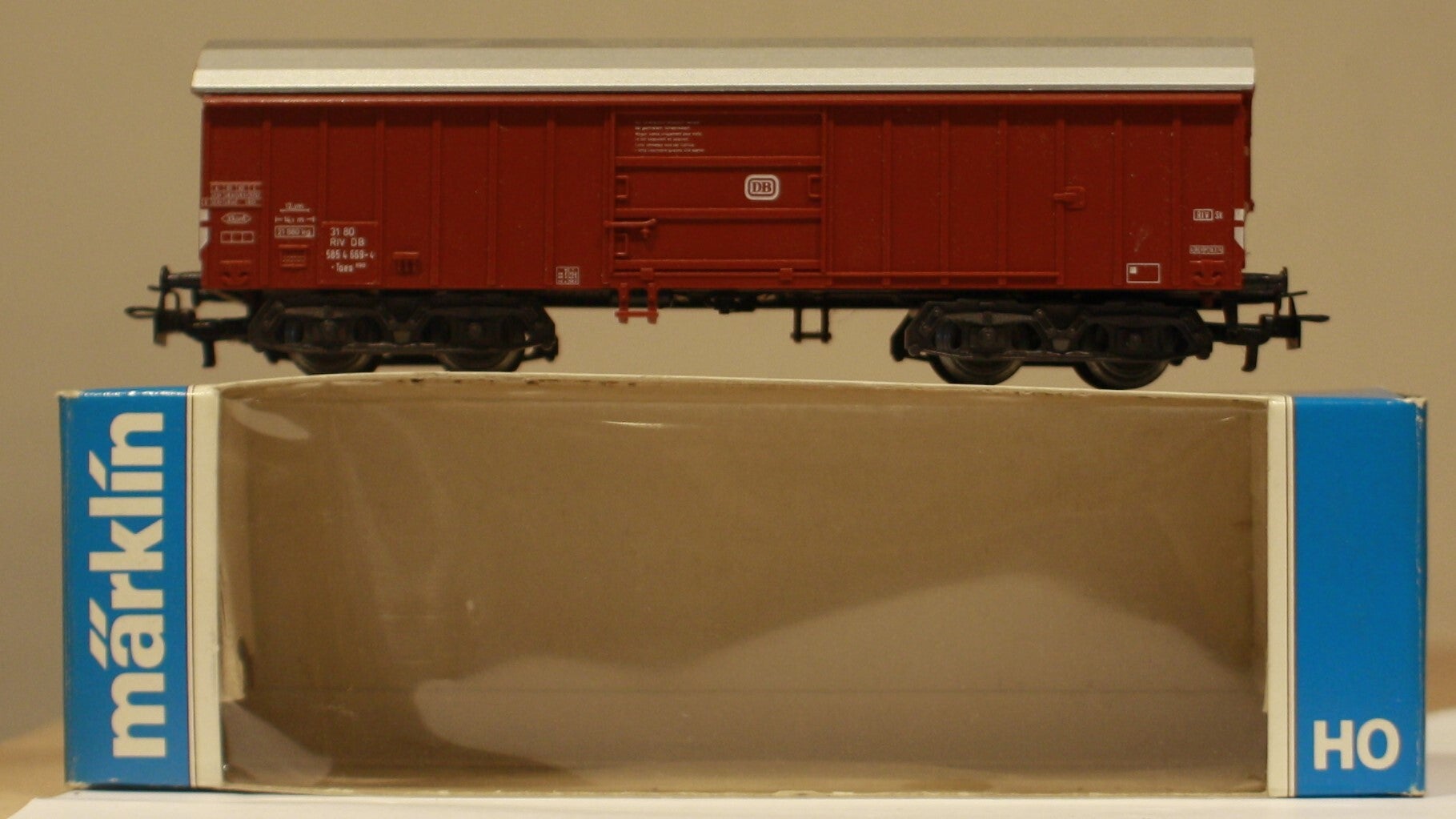 Marklin 4460 Gesloten goederenwagon van de DB