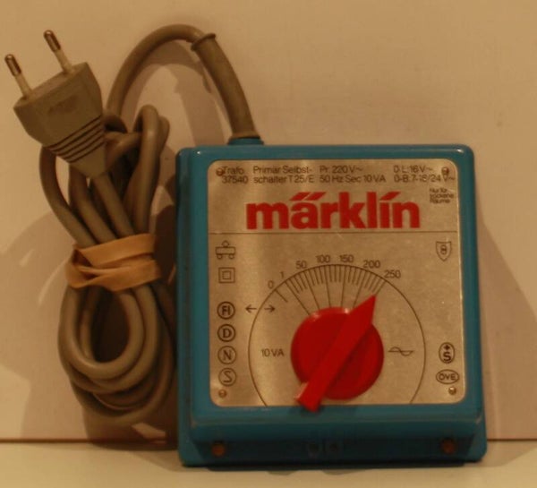 Marklin 37540 trafo 10 VA basis trafo