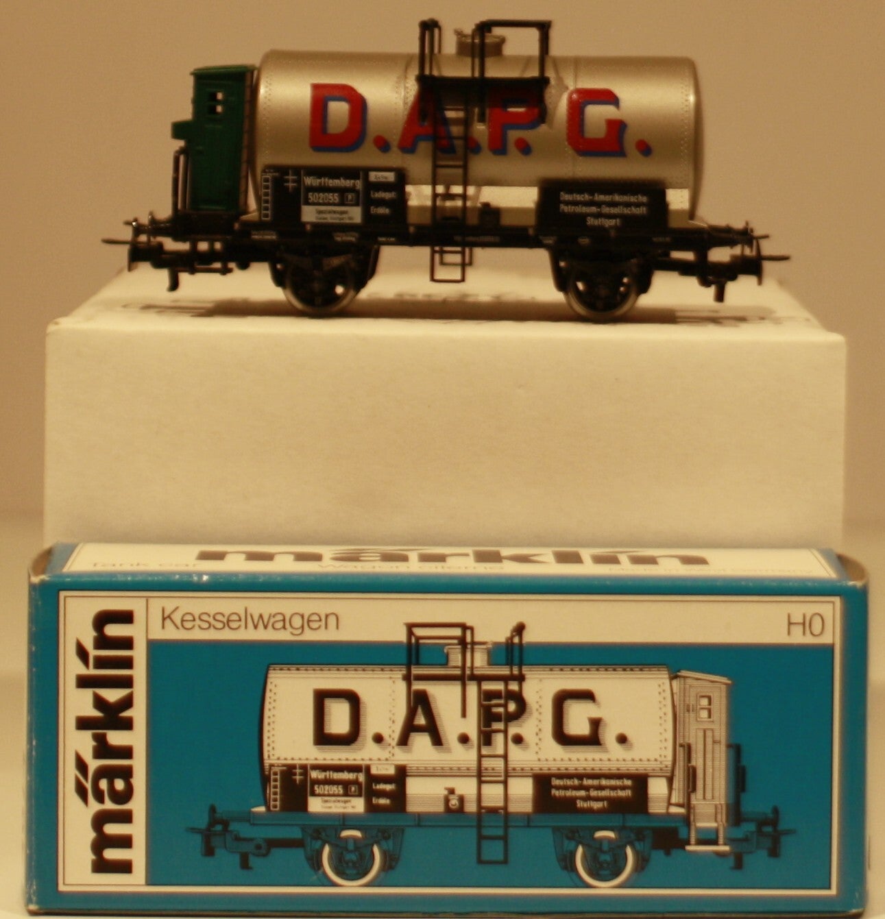 Marklin 4674 Ho D.A.P.G ketelwagen