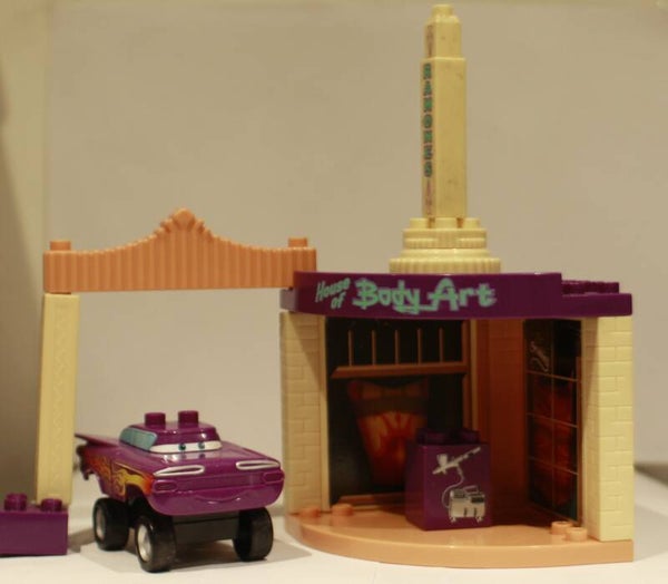 Mega Bloks Cars 7790 Ramones paint shop