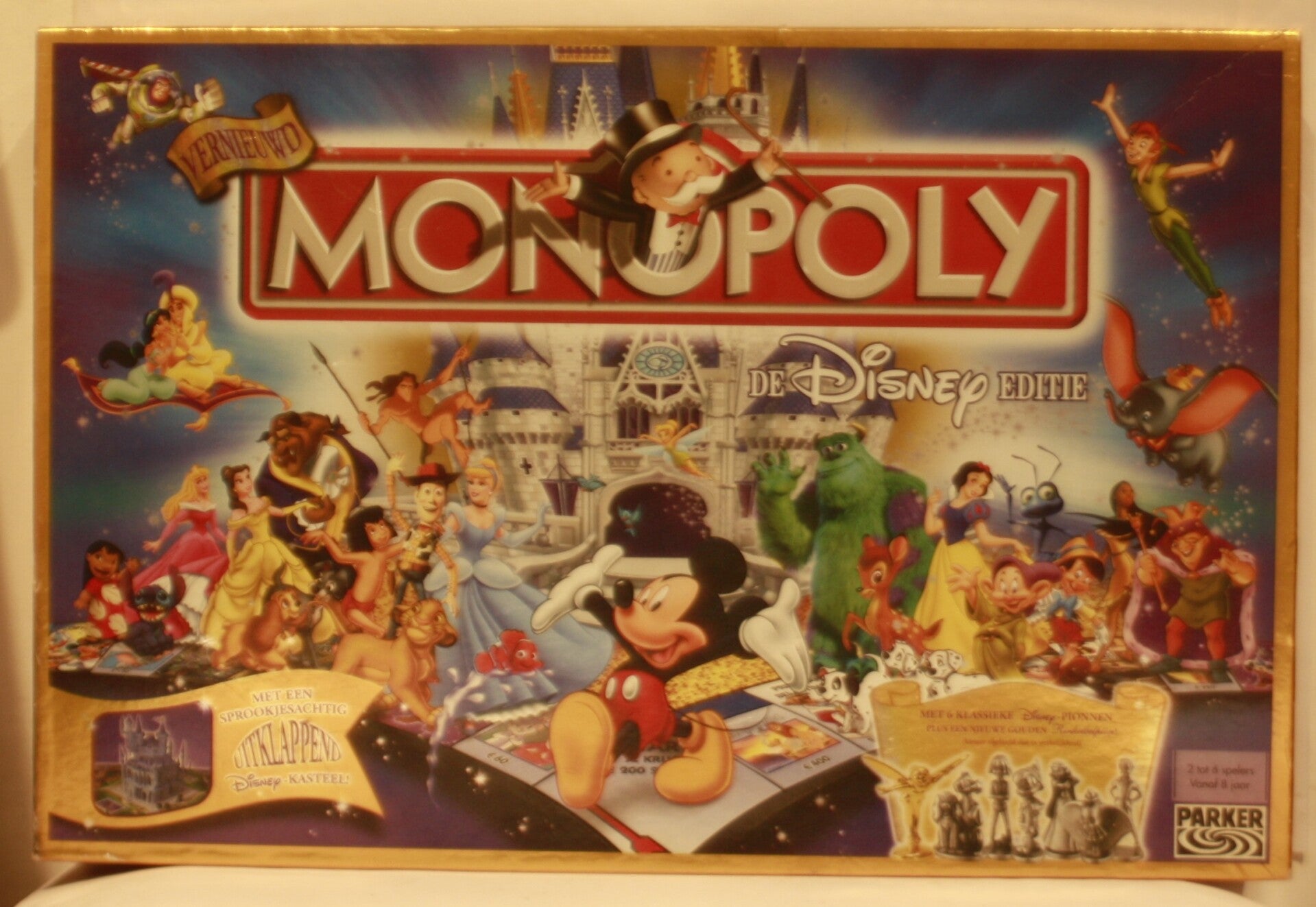Parker Disney Monopoly 3D