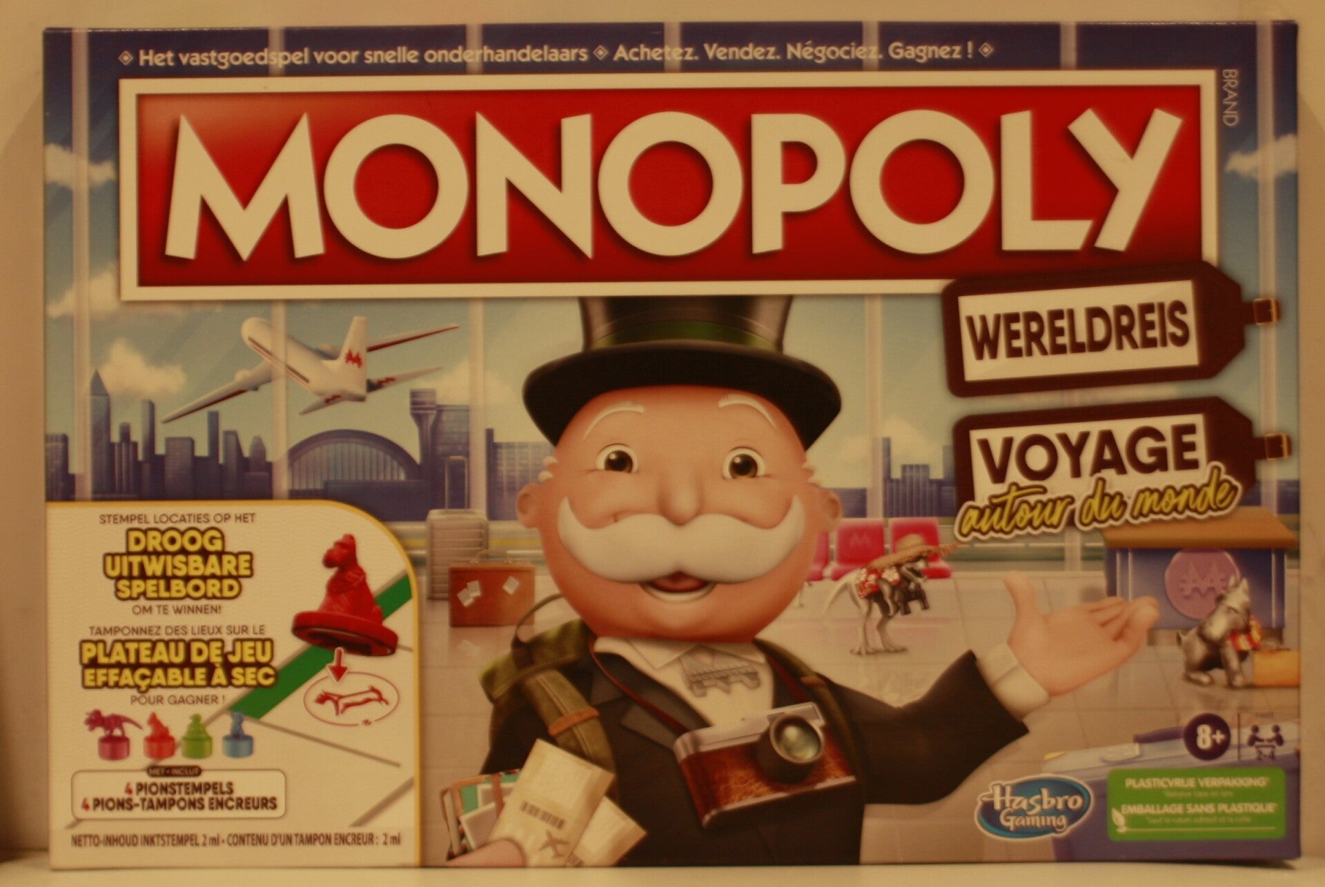 Parker F4007 monopoly wereldreis
