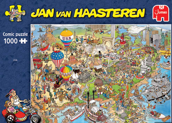 Jan van Haasteren 81920 USA 1000 stukjes