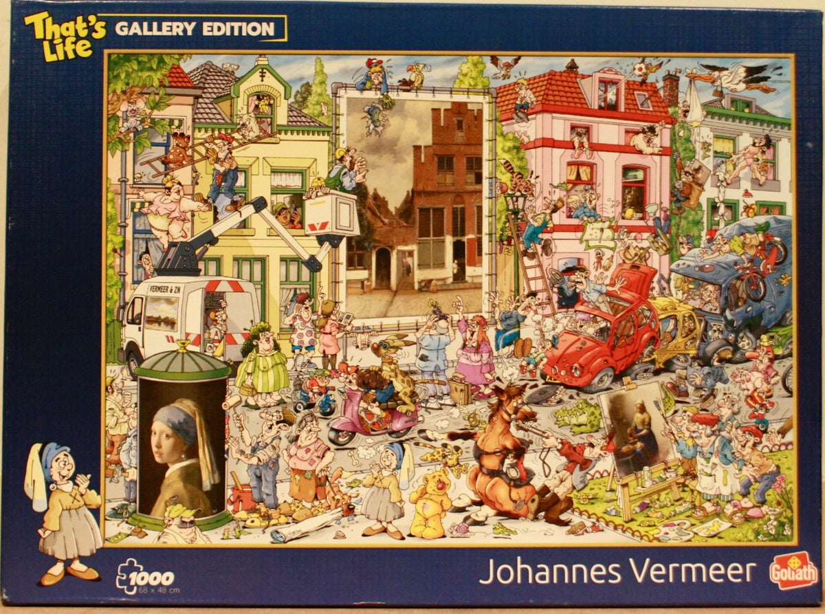 Goliath That´s life Johannes Vermeer 1000 stukjes | Bekant Alles