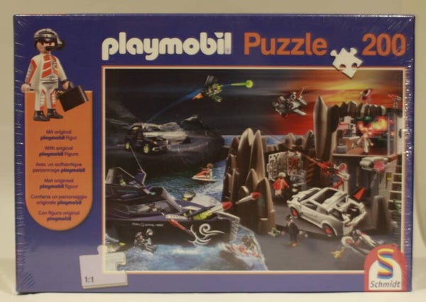 Playmobil puzzel 56021 Top agents 200 stukjes