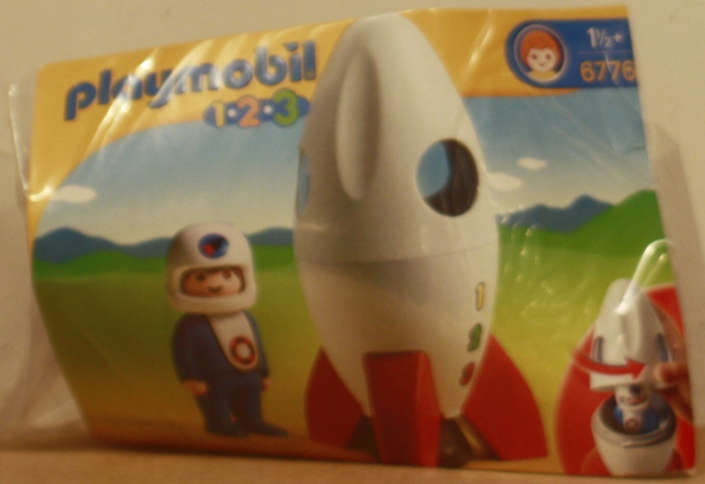 Playmobil 1.2.3 Maanraket met astronaut
