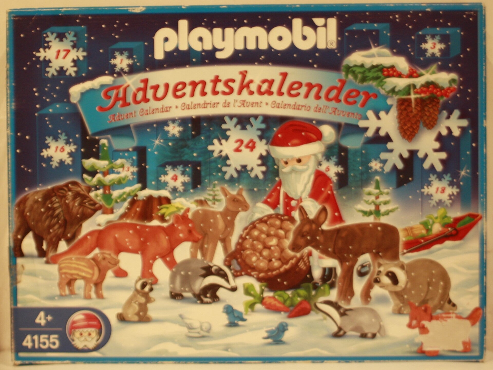 Playmobil 4155 Advent's calender kerst