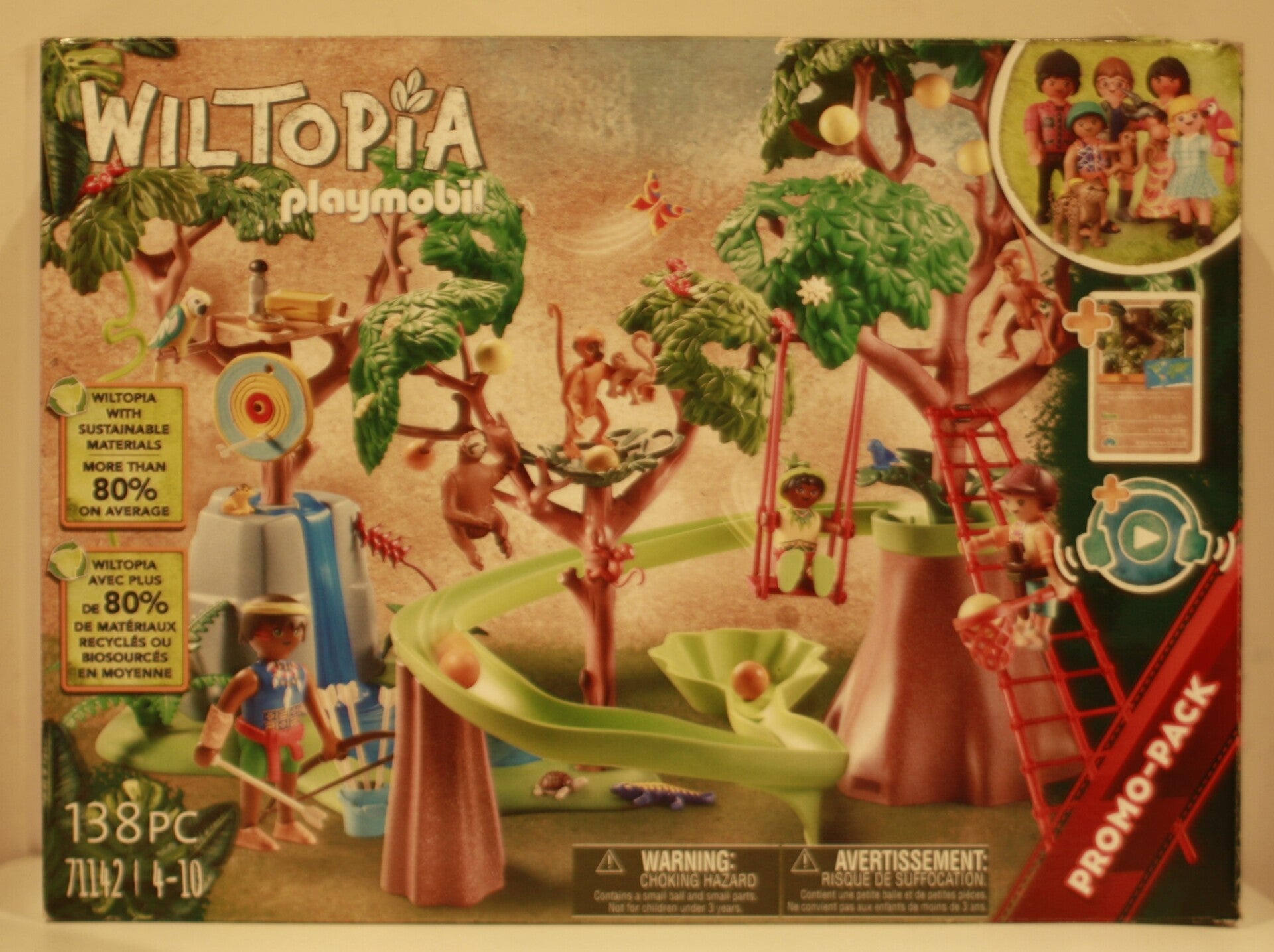 Playmobil 71142 Wiltopia tropische jungle speeltuin promo pack