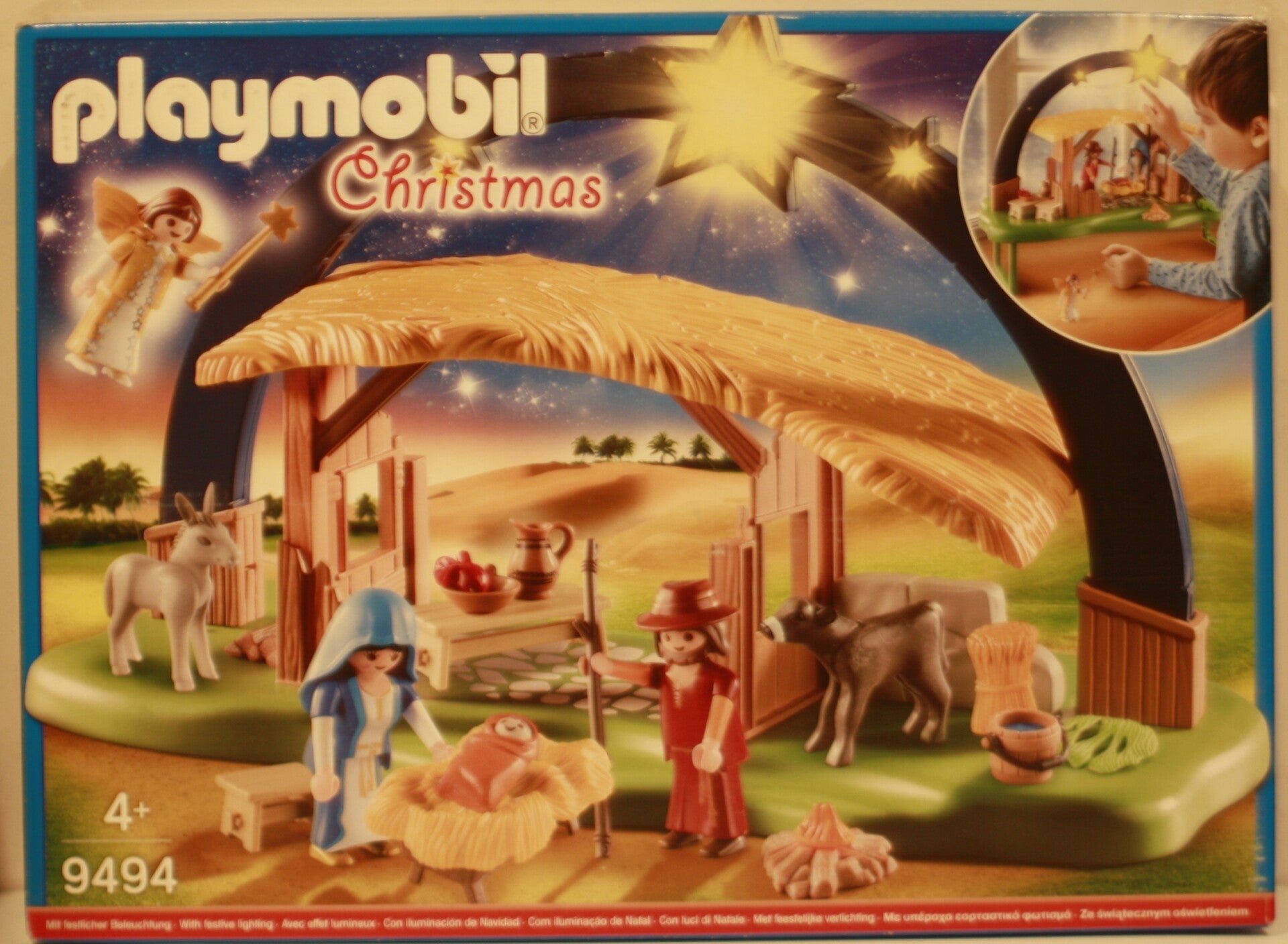 Playmobil 9494 kerstmis kerststal set