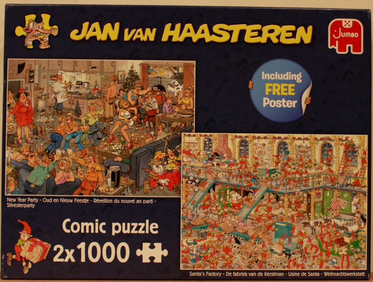 Jan Van Haasteren 81952 Oud en nieuw feestje/ De fabriek van de
