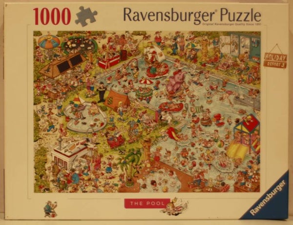 Ravensburger 120001644 puzzel Holiday resort 3 The Pool 1000 stukjes