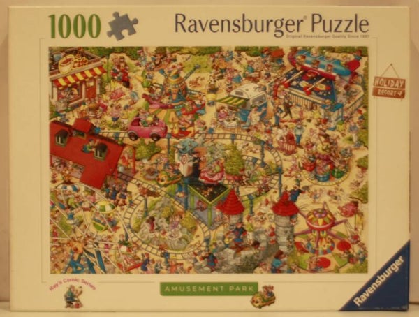 Ravensburger 120001651 puzzel Holiday resort 4 Amusement Park 1000 stukjes