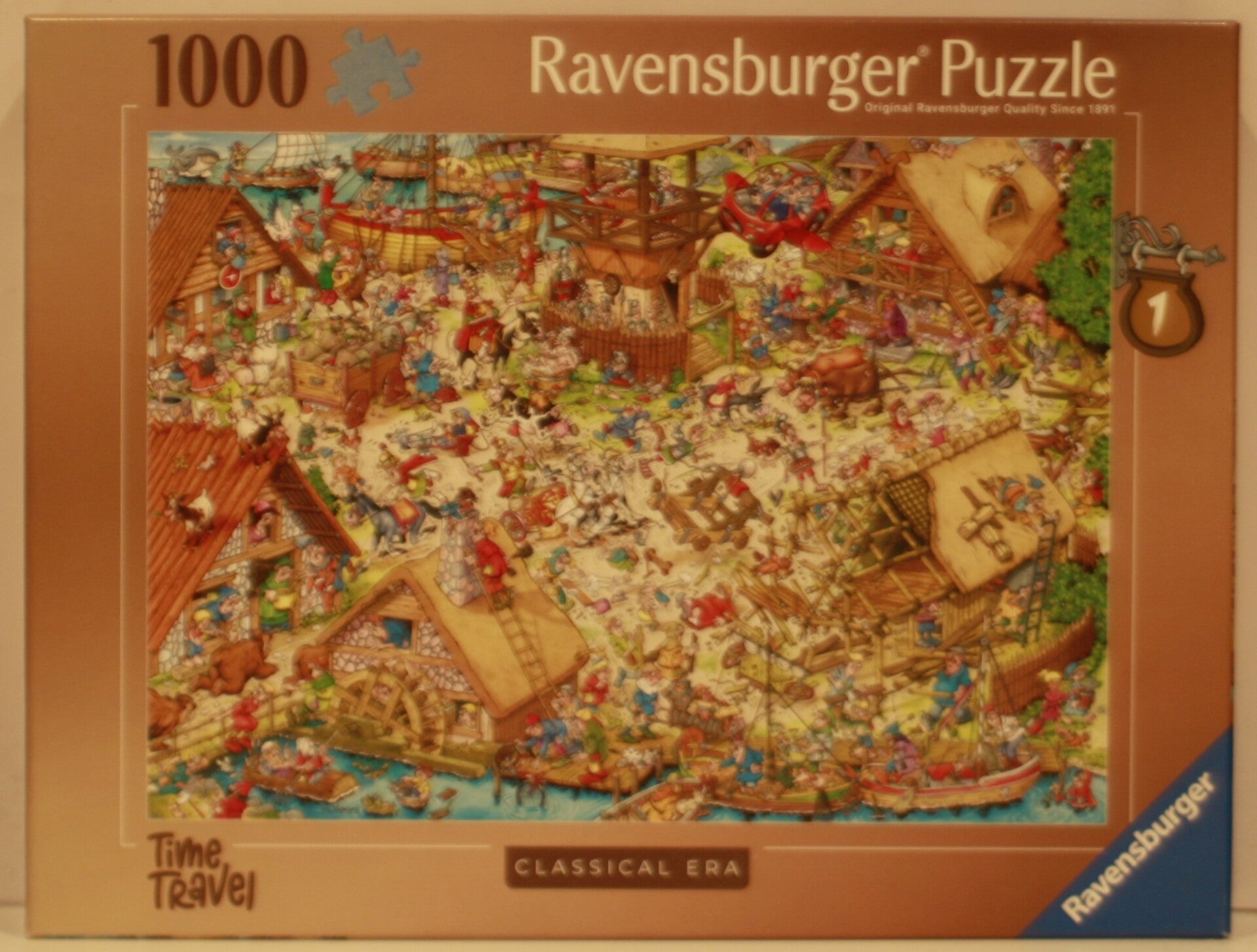 Ravensburger 120001668 Time travel 1 Classical era  1008 stukjes