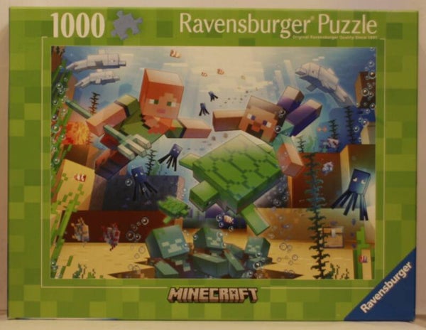 Ravensburger Minecraft puzzel 1000 stukjes