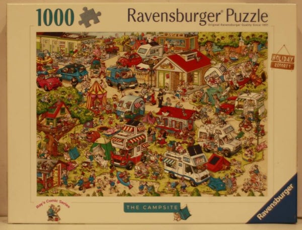 Ravensburger 120007210 puzzel holiday resort 1 The Caampsite 1000 stukjes