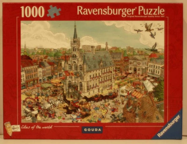 Ravensburger 120007241 puzzel Cities of the World Gouda 1008 stukjes