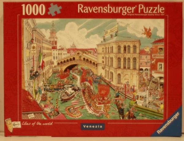 Ravensburger 120007272 puzzel Cities of the World Venezia 1008 stukjes