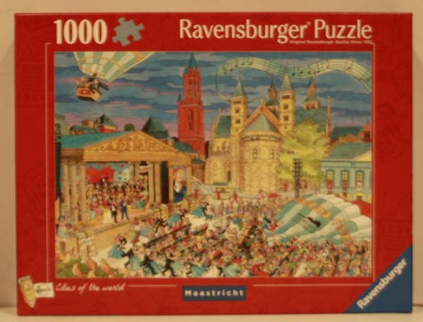 Ravensburger 120008156 puzzel Cities of the World Maastricht 1008 stukjes