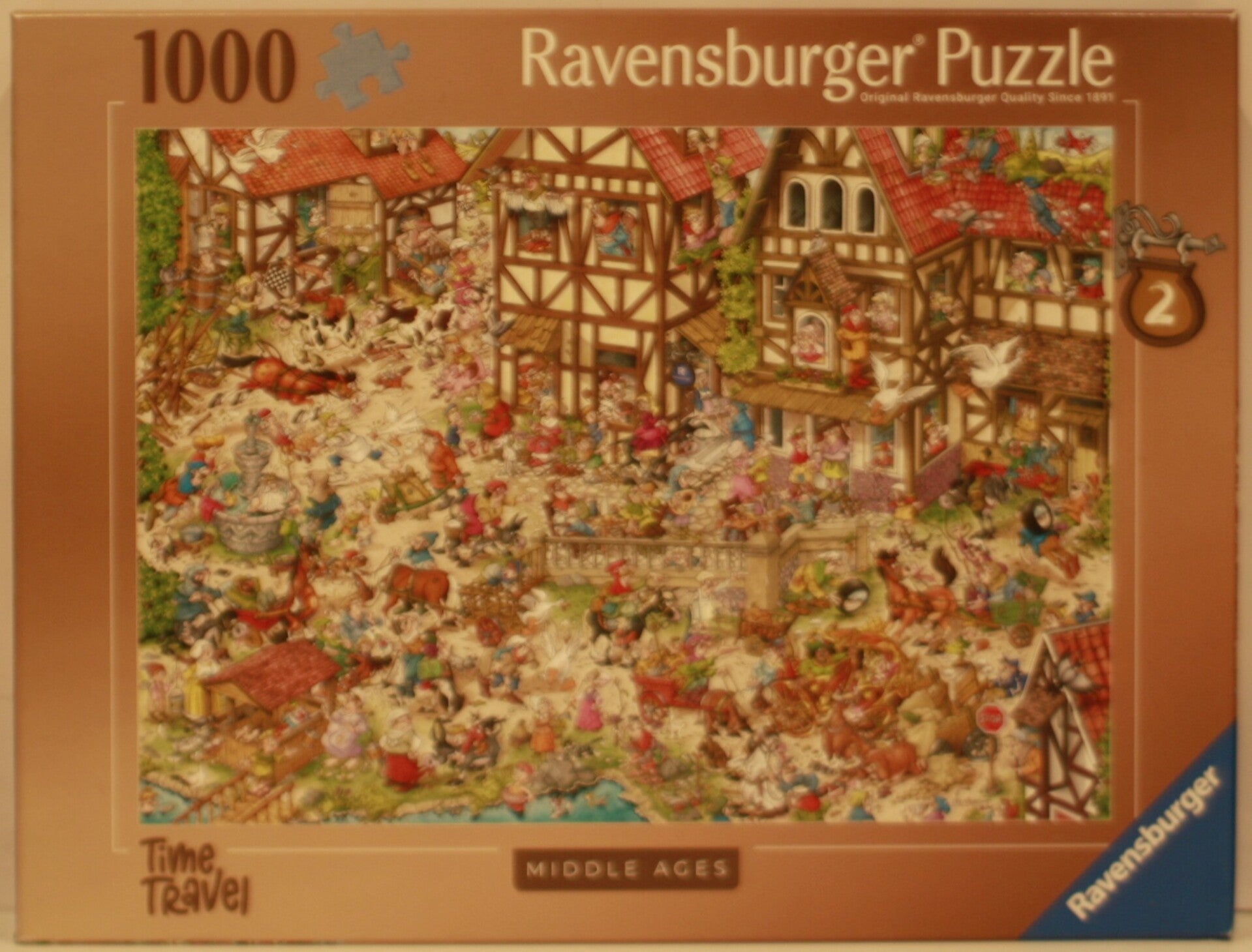 Ravensburger 120016731 Time travel 2 Middle ages  1008 stukjes