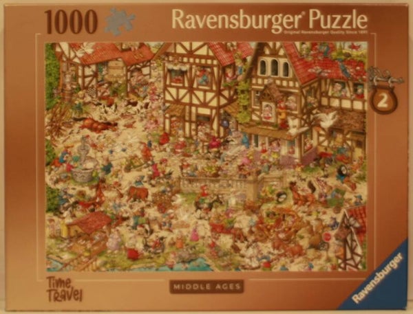 Ravensburger 120016731 Time travel 2 Middle ages  1008 stukjes