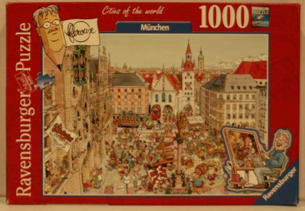 Ravensburger 149834 puzzel Cities of the World München 1000 stukjes
