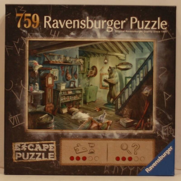 Ravensburger 164356 Escape puzzel The forbidden basement 759 stukjes