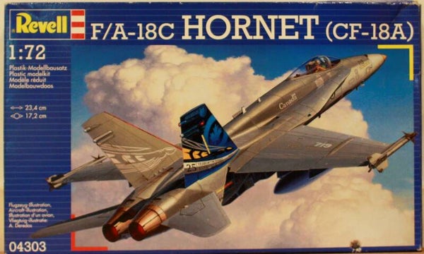 Revell F/A-18C Hornet  (cf-18a) mist 1 onderdeel
