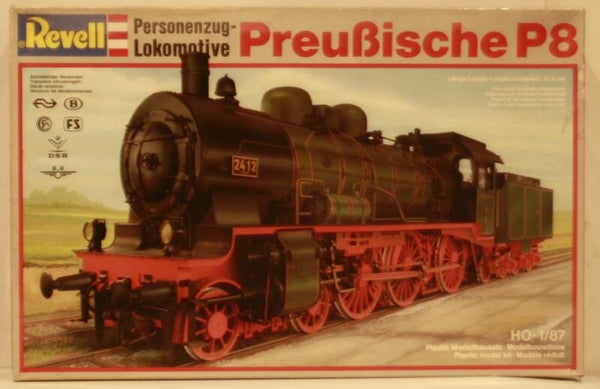 Revell 2165 Ho 1/87 Preussische P8 personen lokomotief