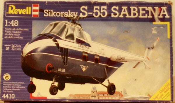 Revell 1/48 Sirkosky S-55 Sabena