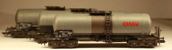 Roco 46197 H0 Kesselwagen "ÖMV" ingezet door de  ÖBB