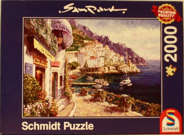 Schmidt puzzle Amalfi in de middag 2000 st.