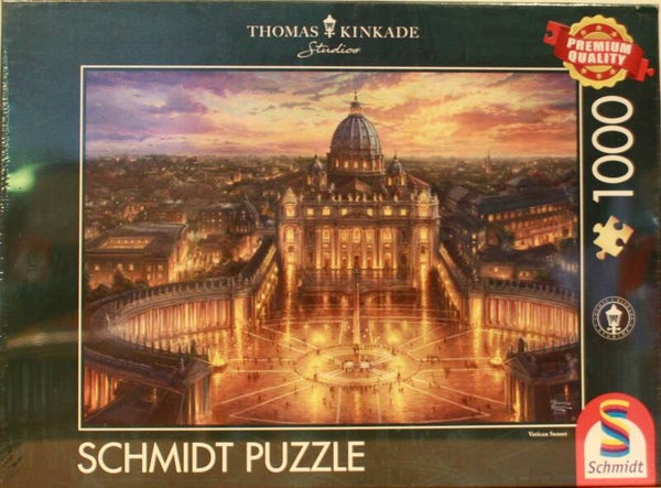 Schmidt Thomas Kinkade Vaticaan  1000 stukjes