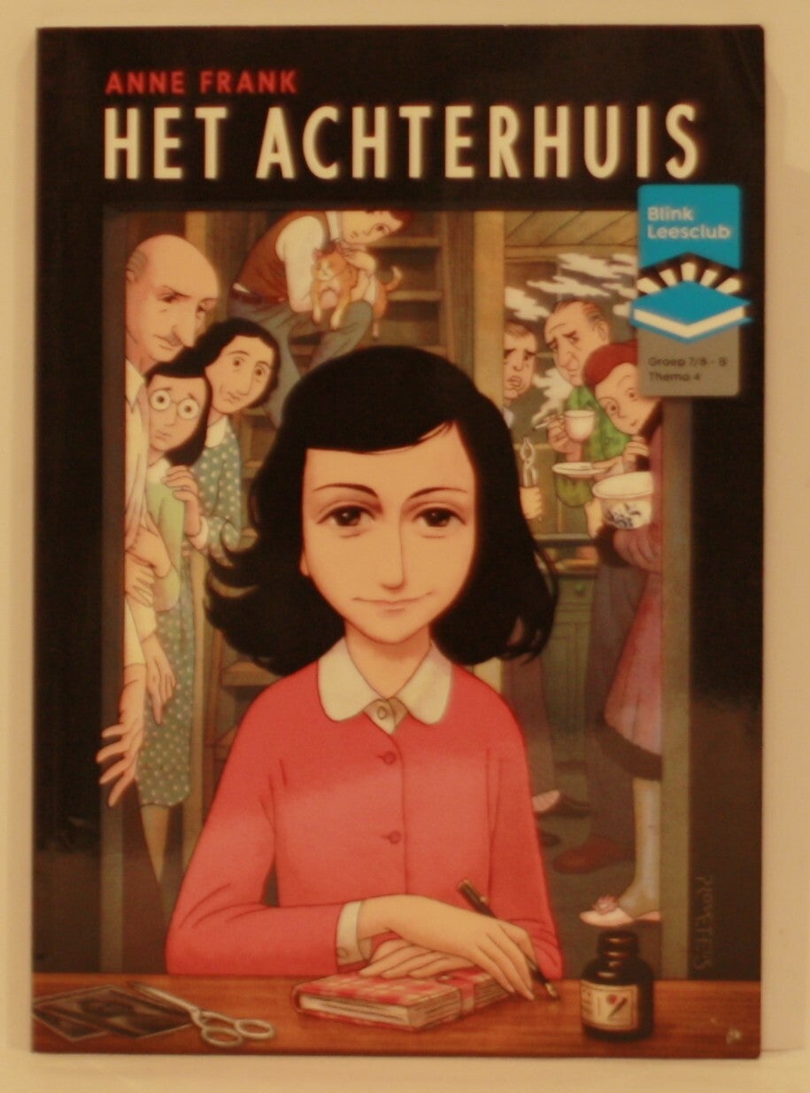 Anne Frank het achterhuis voor het eerst in strip