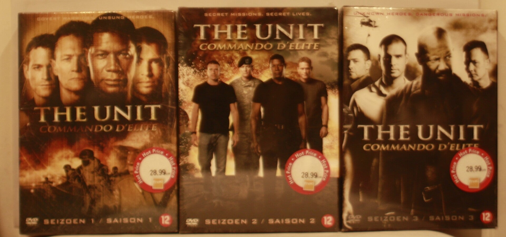 The Unit dvd colection 3 seizoenen