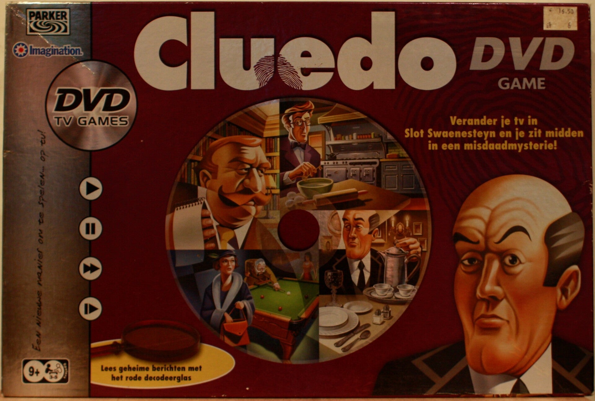 Parker Cluedo DVD game