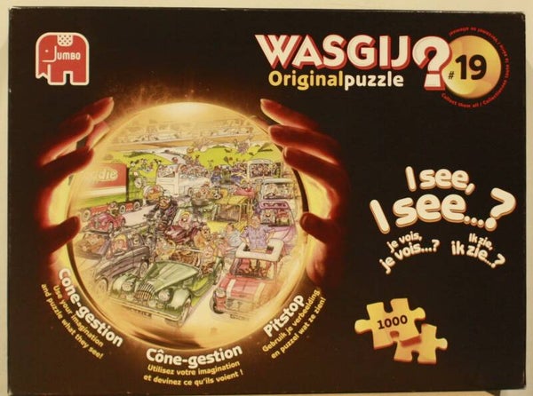 WasGij Original puzzel 19 pitstop 1000 stukjes