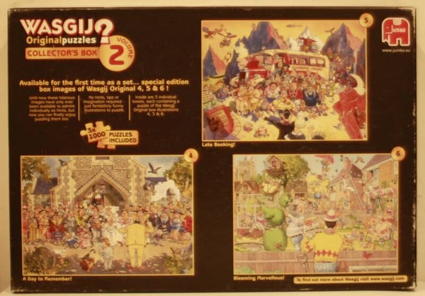 WasGij Original 19100 puzzel box 2       3x 1000 stukjes